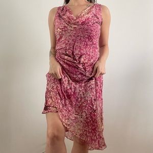 vintage y2k 90s pink dress
